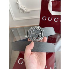 구찌 더블 G 버클 남성 벨트 4cm 너비 양면 001-285980