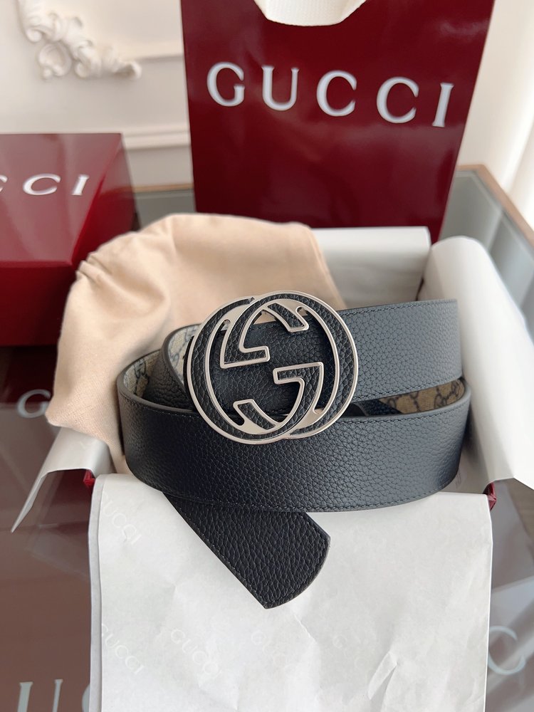 Gucci 더블 G 버클 남성용 벨트 001-285983