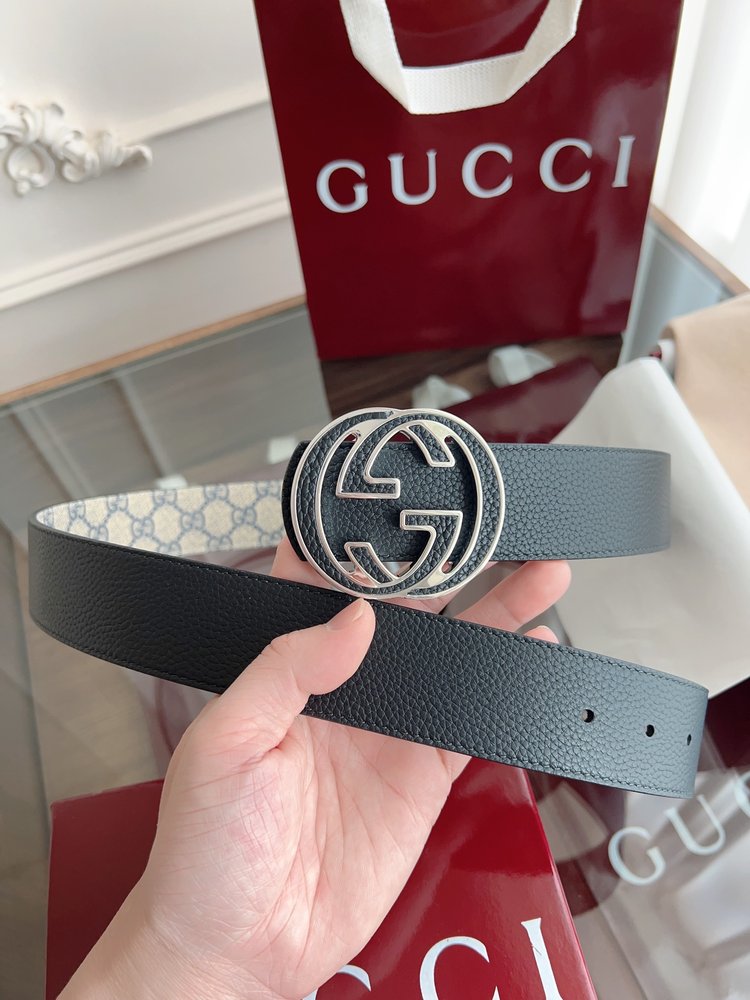 Gucci 더블 G 버클 남성용 벨트 001-285983