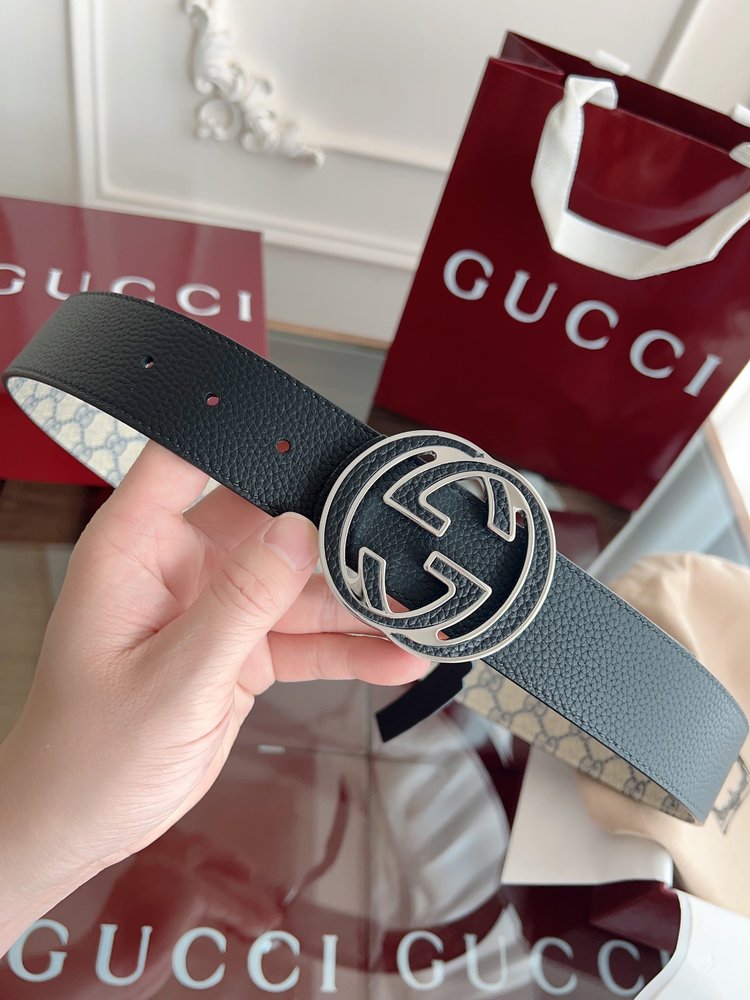 Gucci 더블 G 버클 남성용 벨트 001-285983