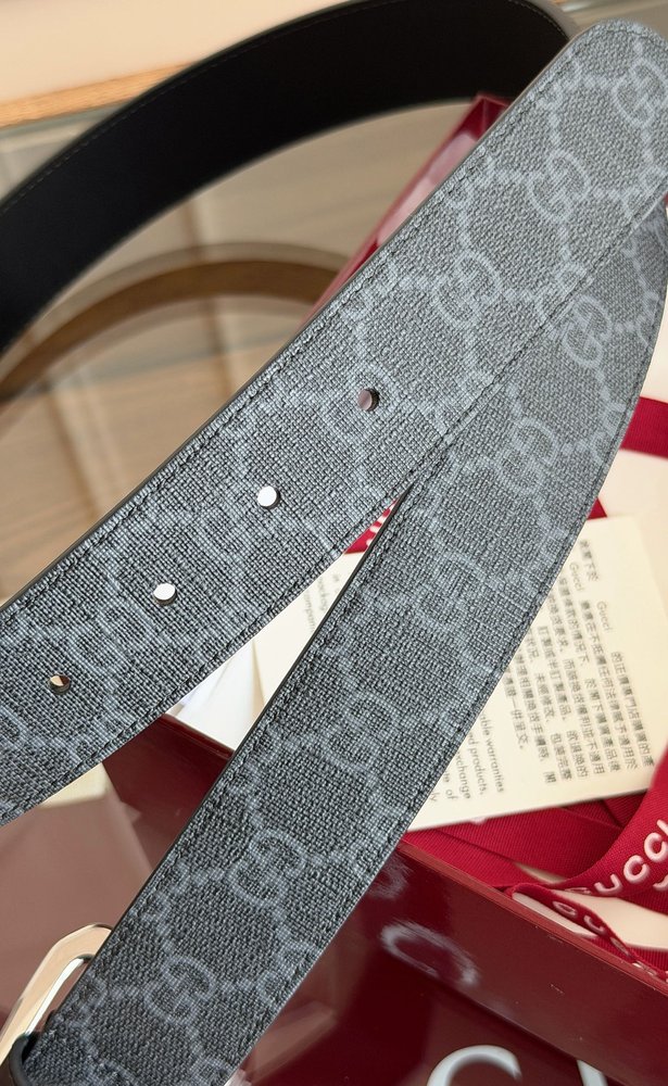 Gucci 커스텀 PVC 벨트 3.5cm 001-285987