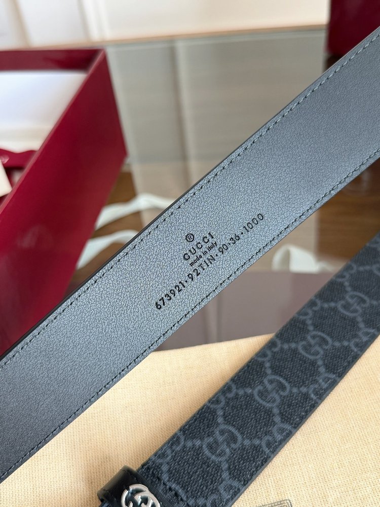 Gucci 커스텀 PVC 벨트 3.5cm 001-285987