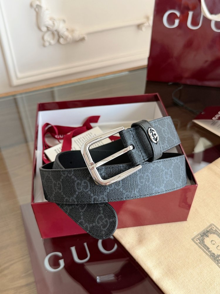 Gucci 커스텀 PVC 벨트 3.5cm 001-285987
