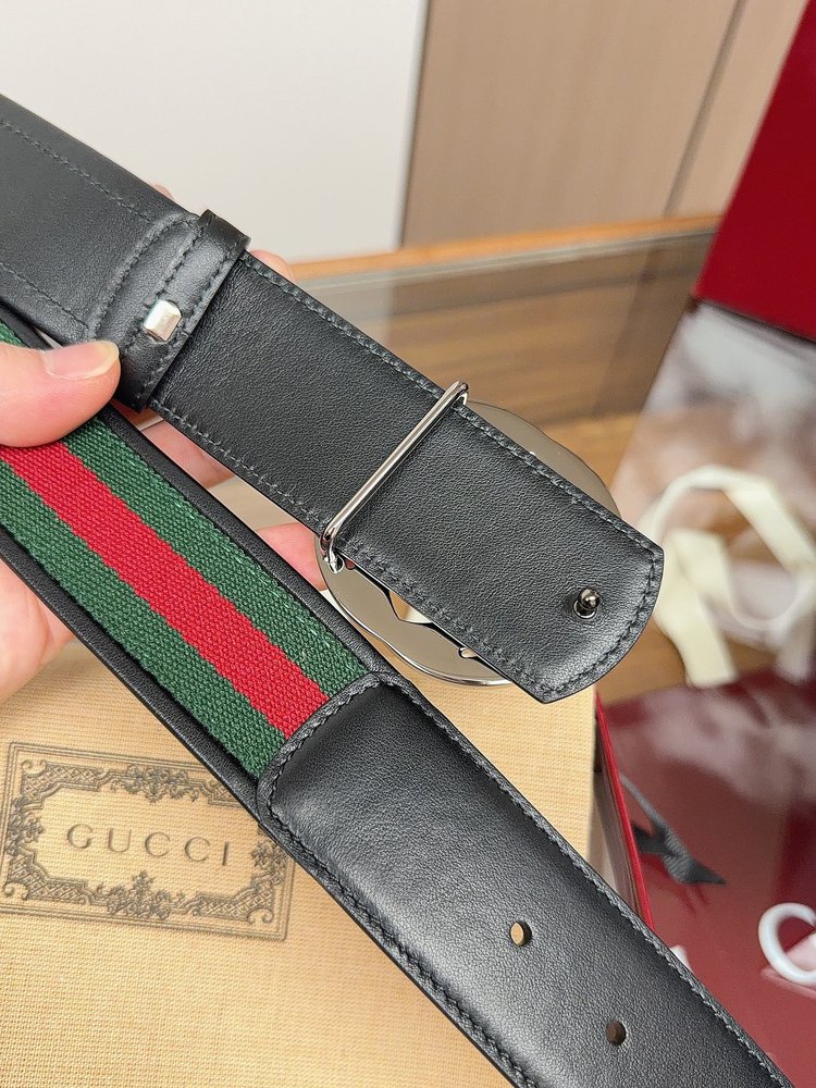 Gucci 양면 사용 가능한 더블 G 벨트 4cm 001-285988