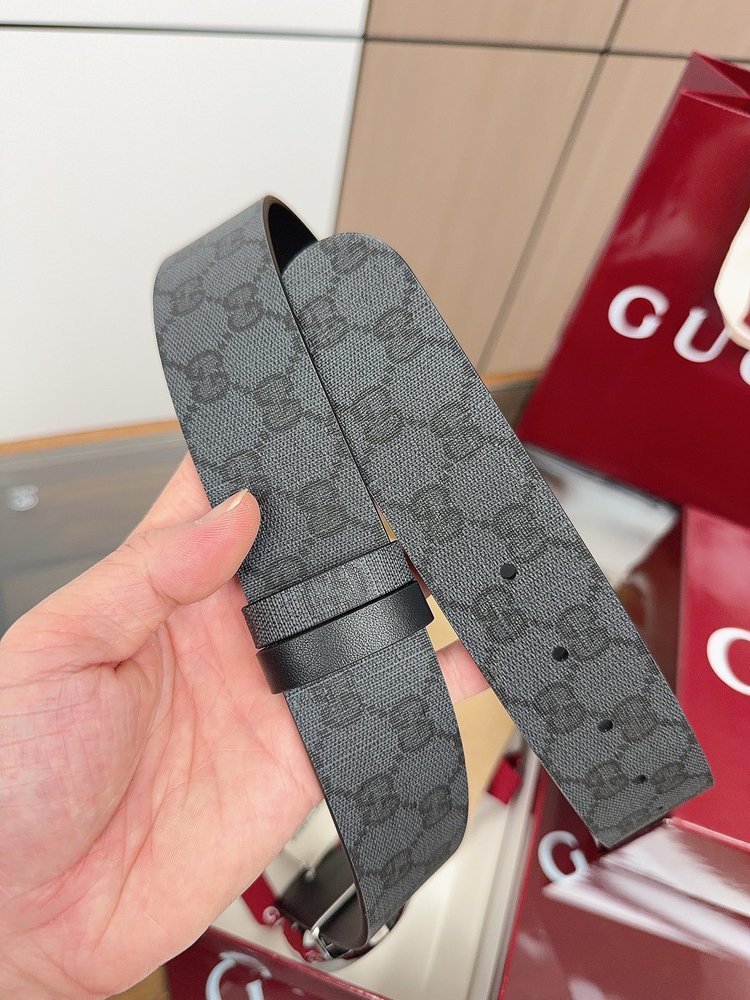 Gucci 남성 더블 G 뒤집을 수 있는 벨트 001-285992