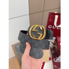 Gucci 남성 벨트 더블 G 로고 4cm 001-285993