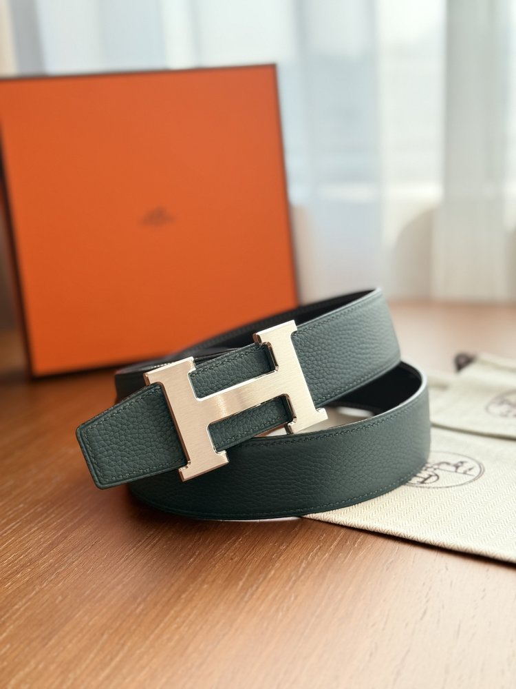 클래식 H 버클 양면 벨트 001-285997