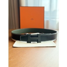 에르메스 H버클 양면 가죽 벨트 001-285998