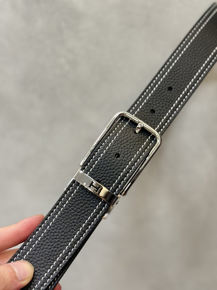 에르메스 클래식 핀 버클 남성 벨트 001-286020
