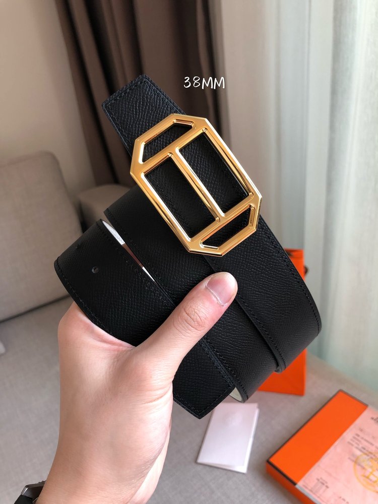 에르메스 양면 소가죽 벨트 38mm 001-286047