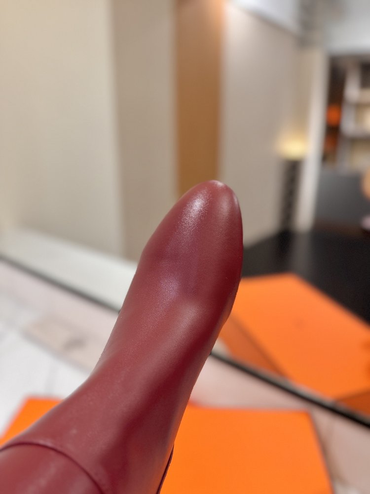 에르메스 점핑 블랙 락 버클 하이부츠 001-286059