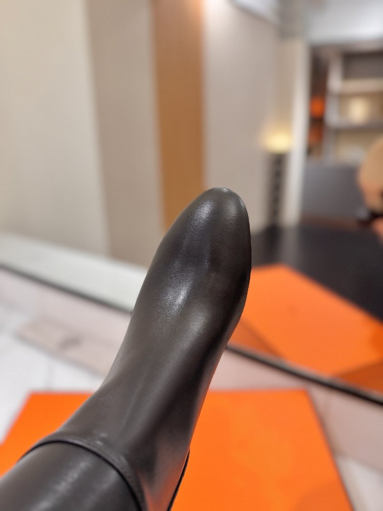 에르메스 점핑 블랙 락커 하이 부츠 001-286061