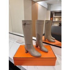 에르메스 점핑 블랙 하이탑 부츠 (최고 버전) 001-286062