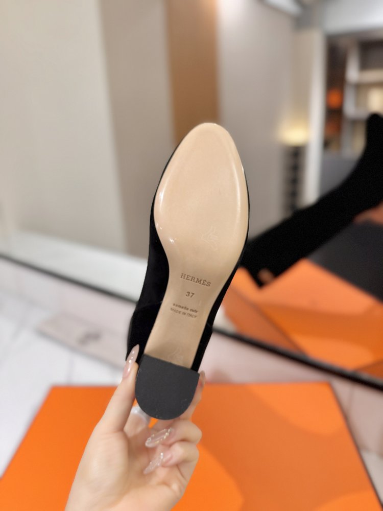 에르메스 점핑 블랙 롱부츠 최고 버전 001-286063