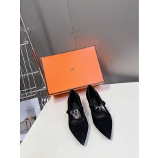에르메스 kelly 버클 뾰족코 캣힐 펌프스 001-286087