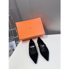에르메스 켈리 버클 뾰족토 펌프스 001-286091