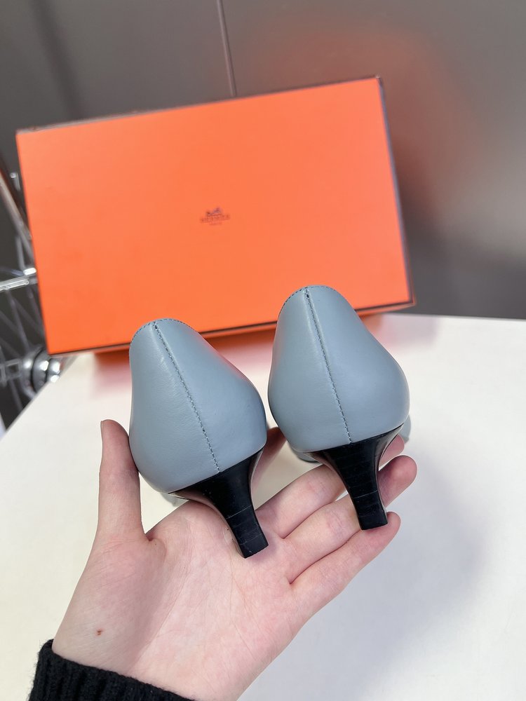 에르메스 켈리 뾰족코 캣힐 슈즈 001-286102