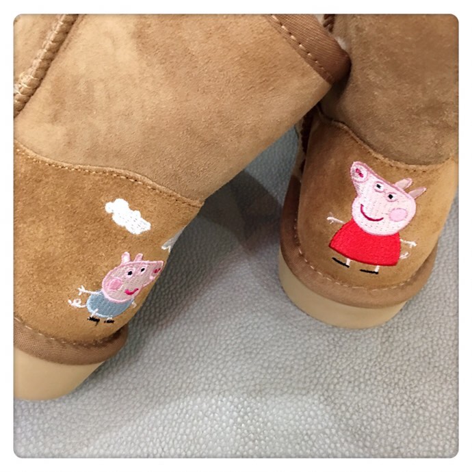 페파 피그 UGG 콜라보 스노우부츠 001-286136
