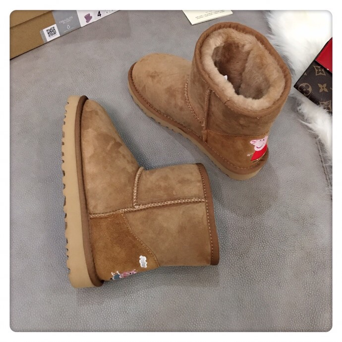 페파 피그 UGG 콜라보 스노우부츠 001-286136