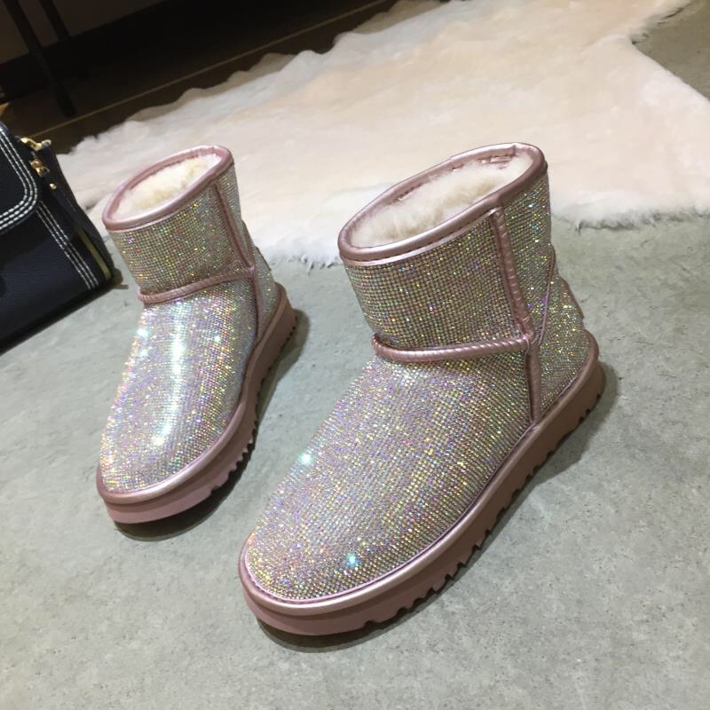 UGG 하이버전 다이아몬드 울 여성 신발 001-286138