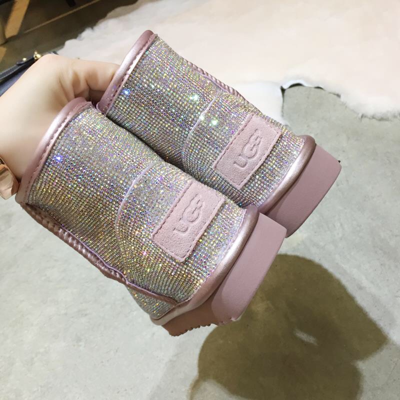 UGG 하이버전 다이아몬드 울 여성 신발 001-286138