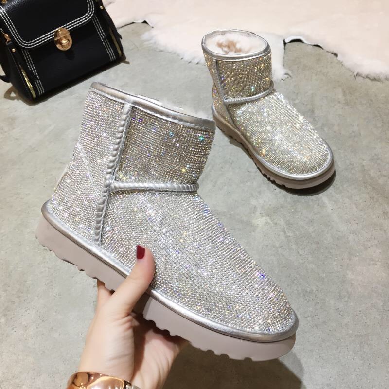 UGG 고급 버전 호주 양모 신발 001-286139