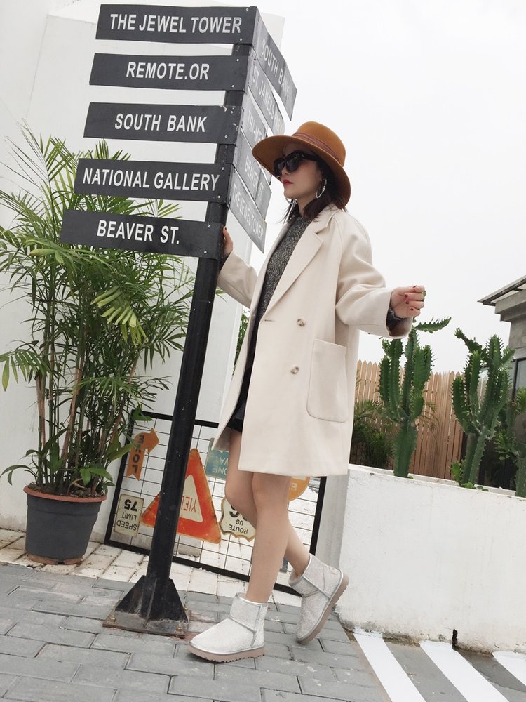 UGG 호주 울 여성 신발 하이 버전 001-286140