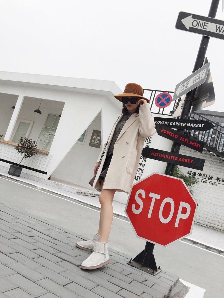 UGG 호주 울 여성 신발 하이 버전 001-286140