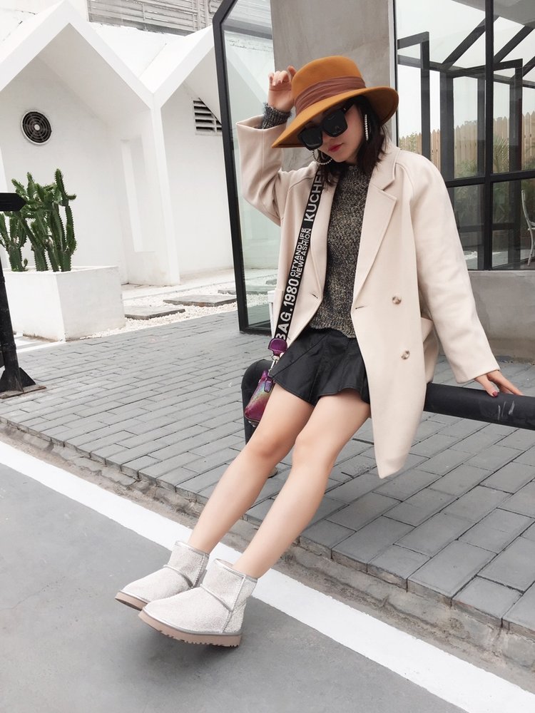 UGG 호주 울 여성 신발 하이 버전 001-286140