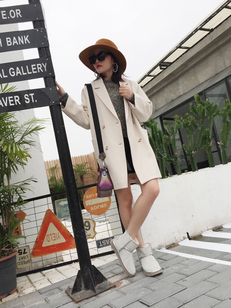 UGG 호주 울 여성 신발 하이 버전 001-286140