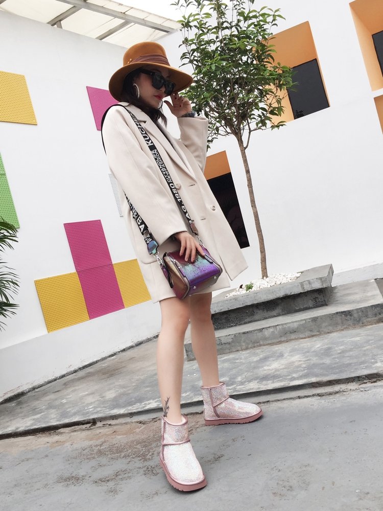 UGG 하이버전 다이아몬드 울 여성 부츠 001-286141