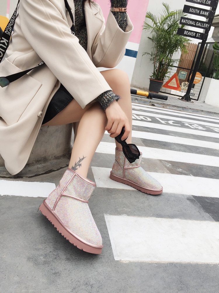 UGG 하이버전 다이아몬드 울 여성 부츠 001-286141