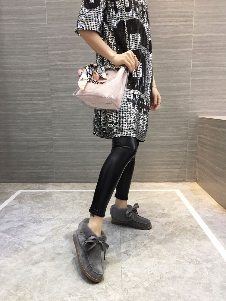 UGG 한정판 토끼털 칼라 스노우부츠 001-286146