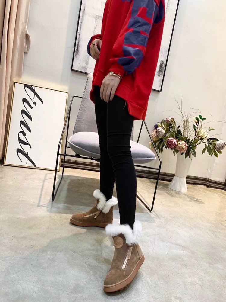 UGG 겨울 더블 지퍼 여성 부츠 001-286150