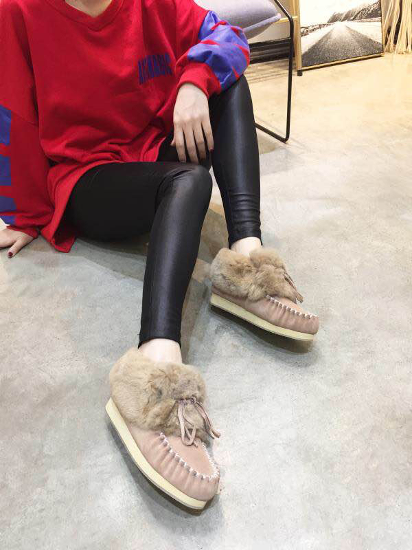 OZWEAR UGG 양모토끼털 스노우부츠 001-286153