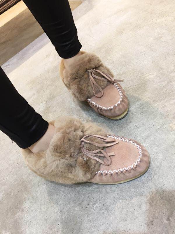 OZWEAR UGG 양모토끼털 스노우부츠 001-286153