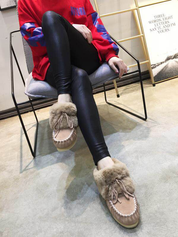 OZWEAR UGG 양모토끼털 스노우부츠 001-286153
