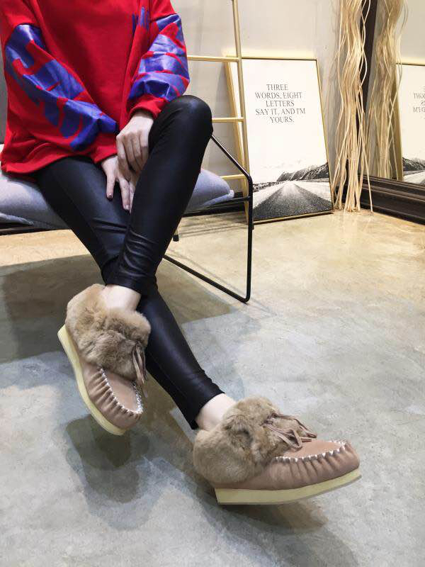 OZWEAR UGG 양모토끼털 스노우부츠 001-286153