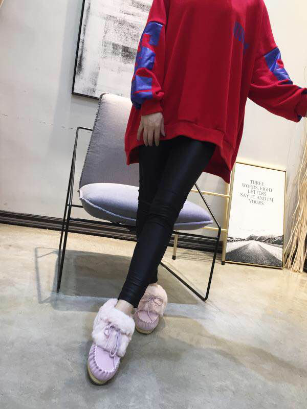 OZWEAR UGG 양모 토끼털 스노우부츠 001-286154