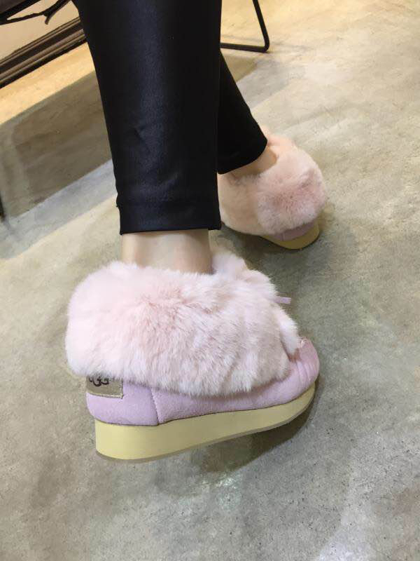 OZWEAR UGG 양모 토끼털 스노우부츠 001-286154
