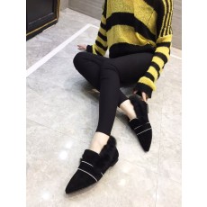 UGG 뾰족한 털신발 따뜻한 양모 001-286157