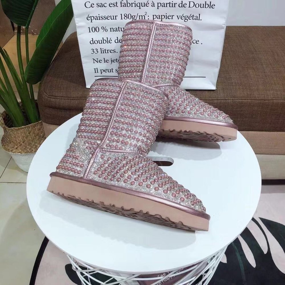 UGG 진주 크리스탈 여성 부츠 001-286175