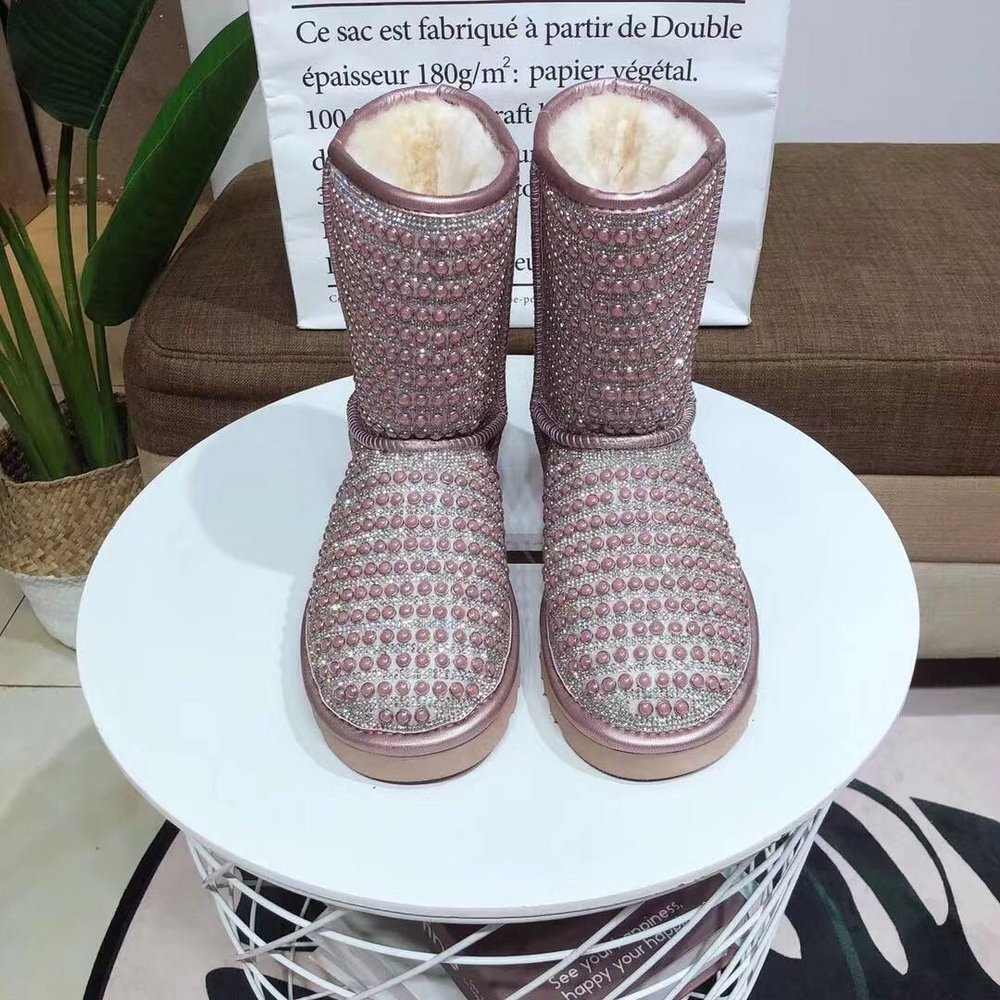 UGG 진주 크리스탈 여성 부츠 001-286175