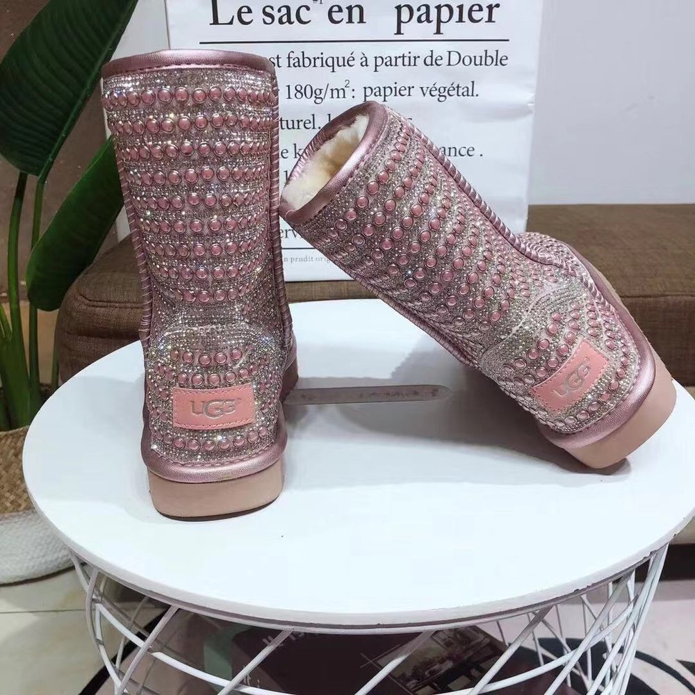 UGG 진주 크리스탈 여성 부츠 001-286175