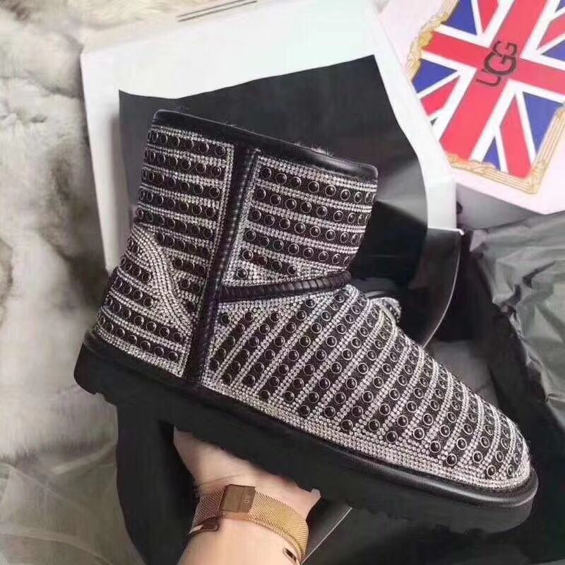 UGG 진주 크리스탈 여성 신발 001-286176