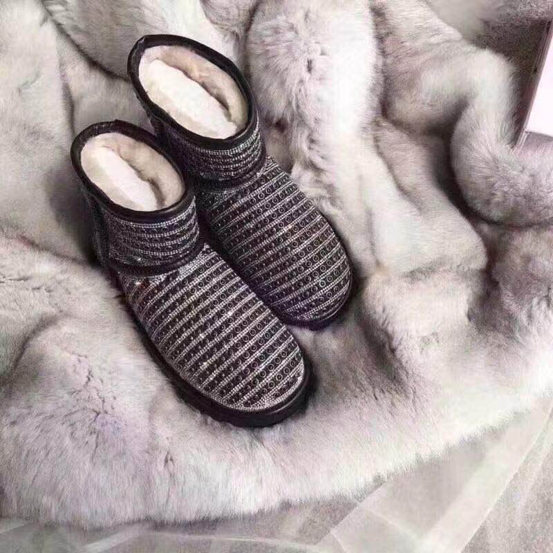 UGG 진주 크리스탈 여성 신발 001-286176
