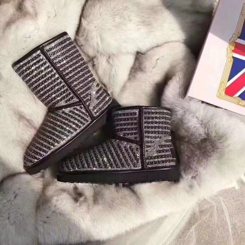 UGG 진주 크리스탈 여성 신발 001-286176