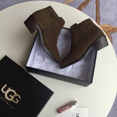 UGG 가죽 양털 스노우 부츠 001-286190