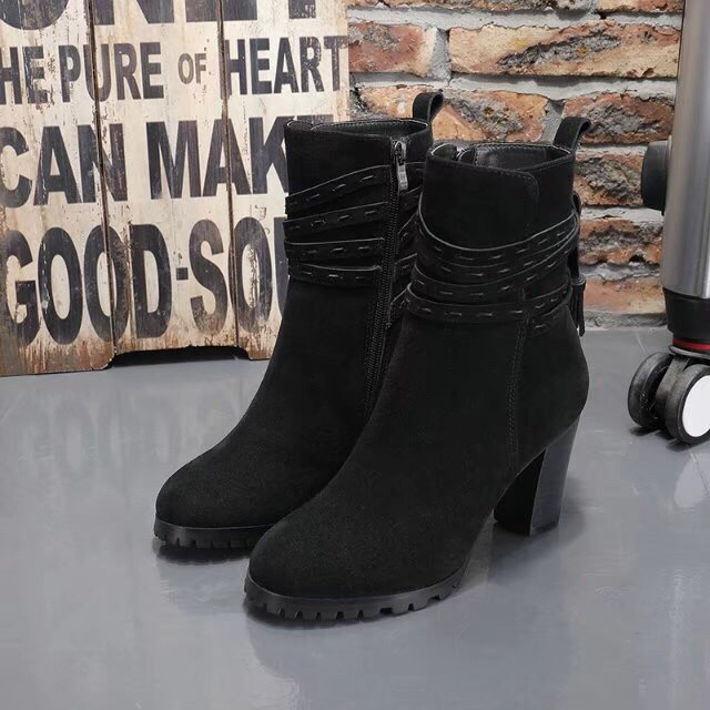 UGG 여성 하이힐 부츠 마크라메 라인 보온 001-286193