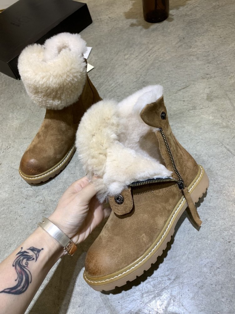 UGG 클래식 업그레이드 버전 2.0 모피 부츠 001-286203